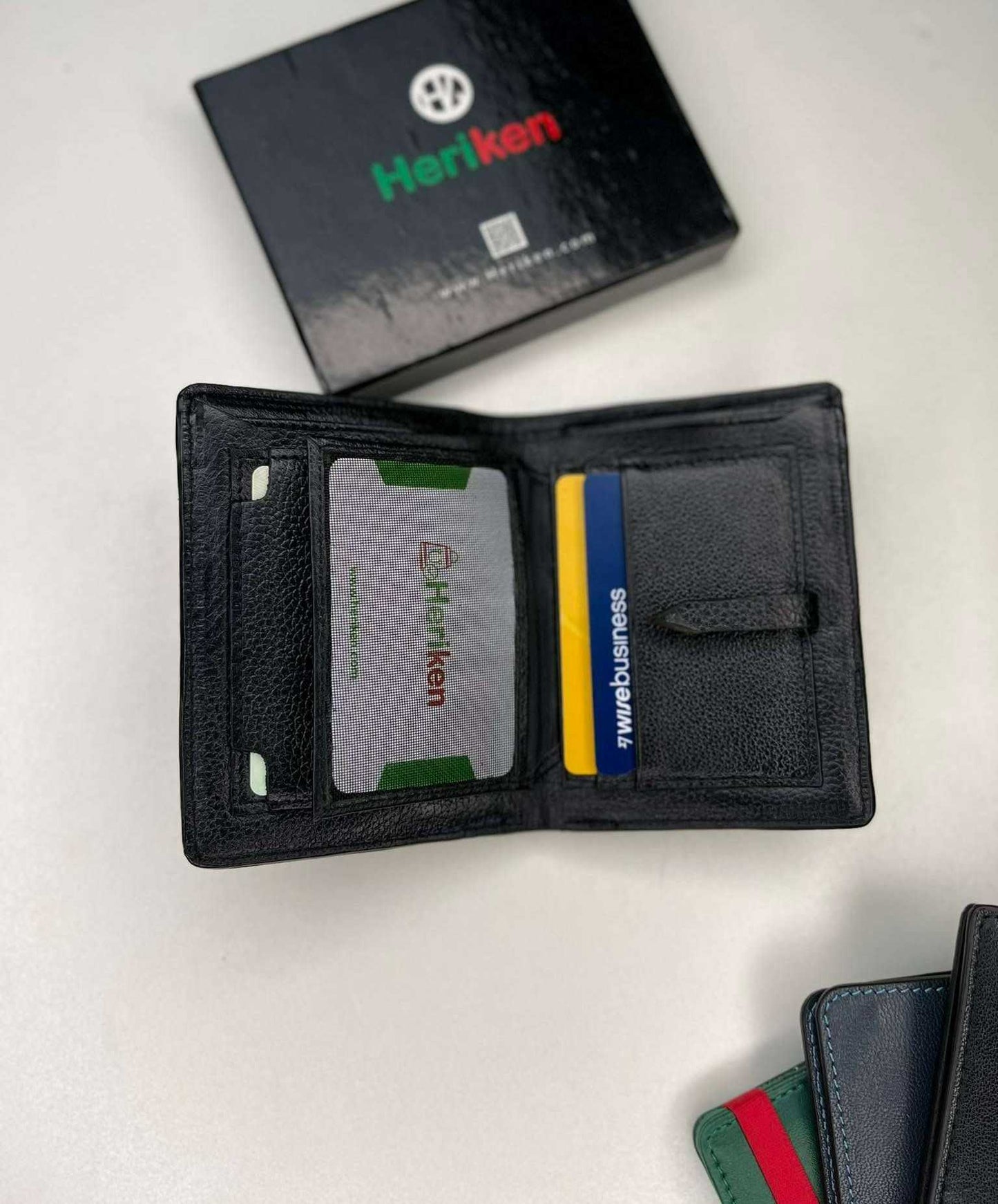 Premium Leather Wallet (Black)