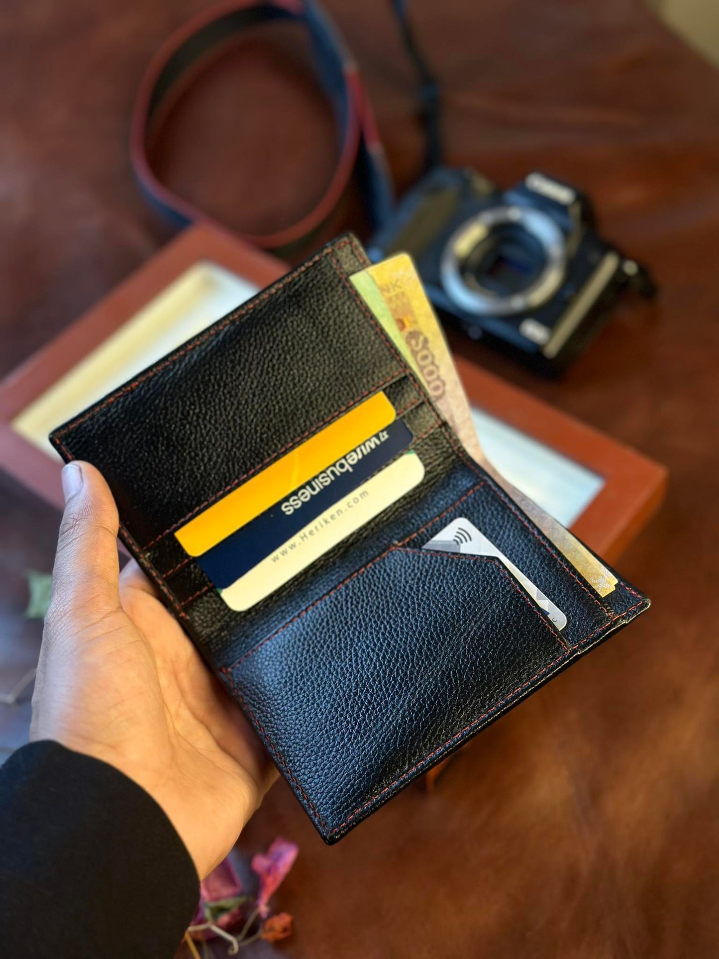 Bifold Genuine Leather Wallet