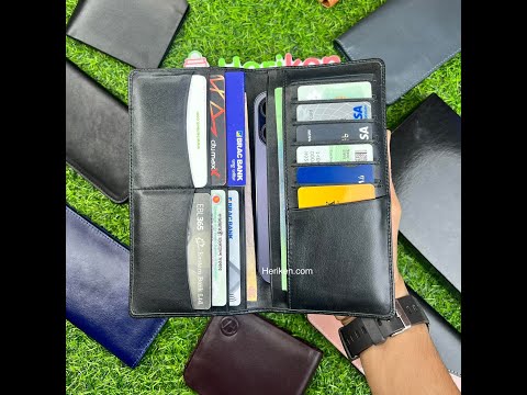 WilliamPOLO luxury Men Wallet - 100% Genuine Cow Leather