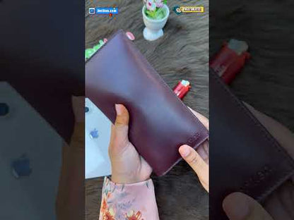 Best Selling Leather Long Wallet