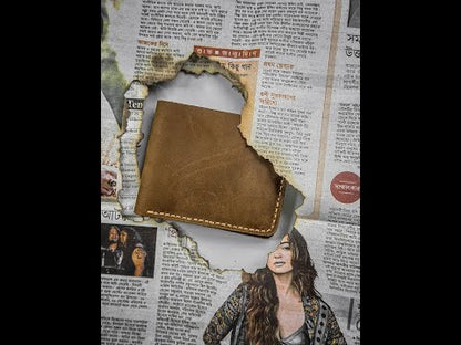 Crazy Horse Handmade Leather Wallet